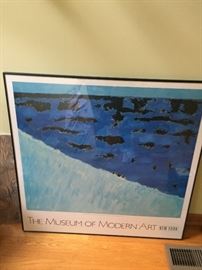 The Museum of Modern Art New York framed Poster 