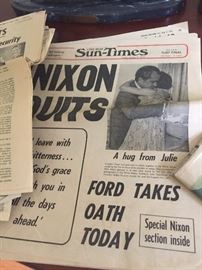 Nixon Era Newspaper
