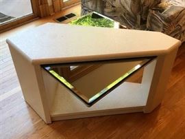 2 living room contemporary side tables $300 large, $200 small