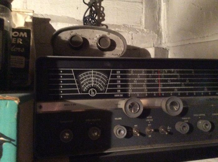 Antique ham radio