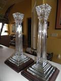 Waterford candlesticks