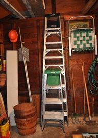 Ladders & Garden Tools