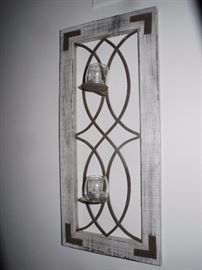 Wall candle decor