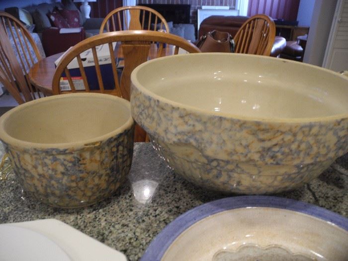 Nice heavy crockery bowls