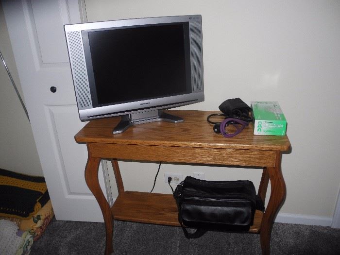 Side table, TV/DVD combo