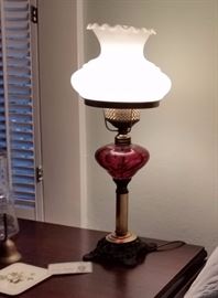 cranberry lamp