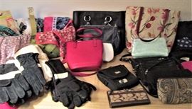 Purses, Gloves, Scarves