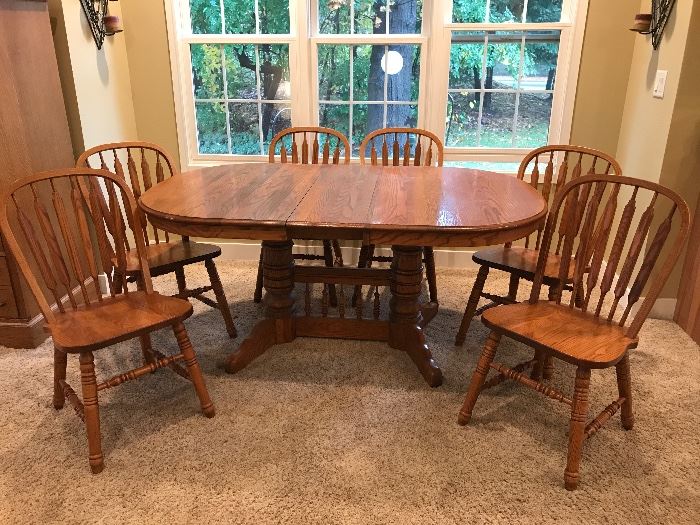 Solid Oak Dining Set
