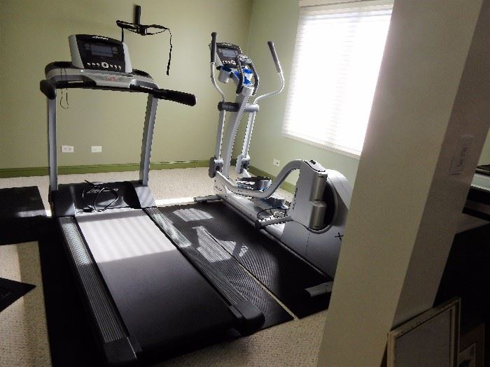 Exercise Equipment only the best! Lifetime Treadmill and Elliptical.  