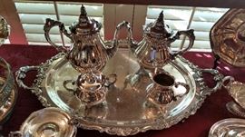 Wallace "Baroque" coffee/tea service.  Exquisite!