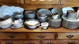 Vintage Noritake "Goldkin" china, service for 14.