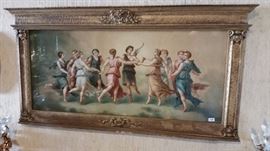 Beautiful antique  picture.