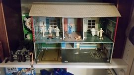 Vintage dollhouse.