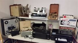 Vintage audio/visual.