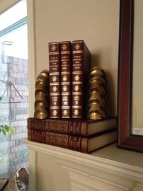 Leather bound books 