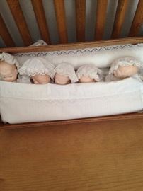 Porcelain head baby dolls