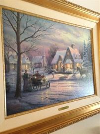 "Memories of Christmas" by Thomas Kinkade