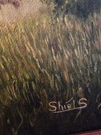 Country farm scene by Shirls