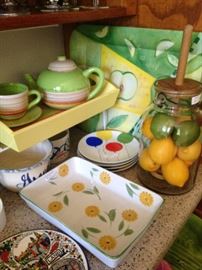 Fun & colorful serving pieces