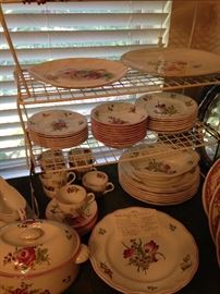 Spode “Marlborough Spray” china 