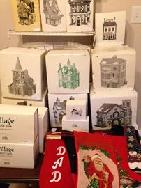 Many decorative houses and buildings