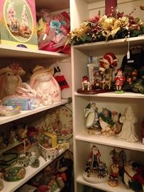 Easter and Christmas decorations