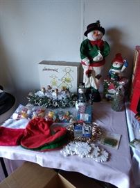 Just a sampling of the tons of Christmas decorations!