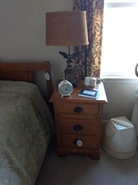 The nightstand that goes with a bed and dresser!!
