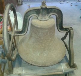 NO. 24 Cast Iron Ancient School or Church Bell. LOVE BELLS!! Bought in 1966
