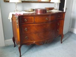 John Stuart Flame Mahogany Dresser