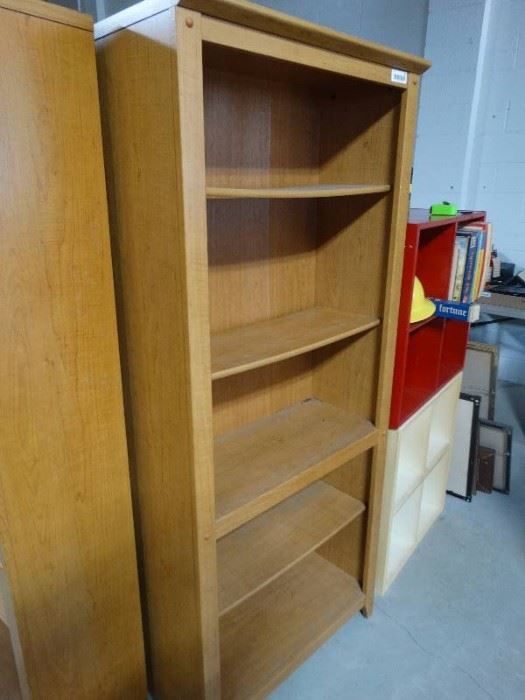 Wood Book shelf 29 1/2" x 70 1/2"