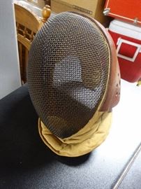 Antique Fencing Mask