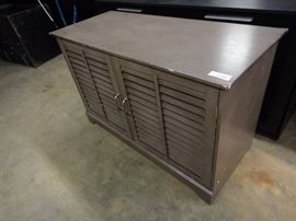 45" Louvered Door Hutch
