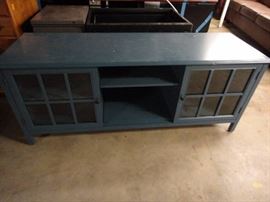 60" White Entertainment Center