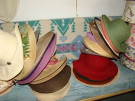Nice hat collection.