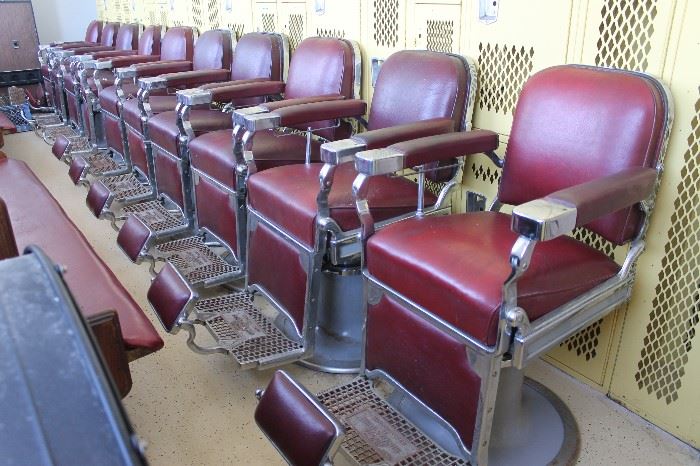 1959 Theo A. Kochs Barber Chairs