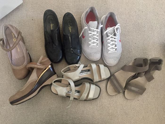 Womens shoes, size 6.  Jambu, Cole Haan, Nike and others.