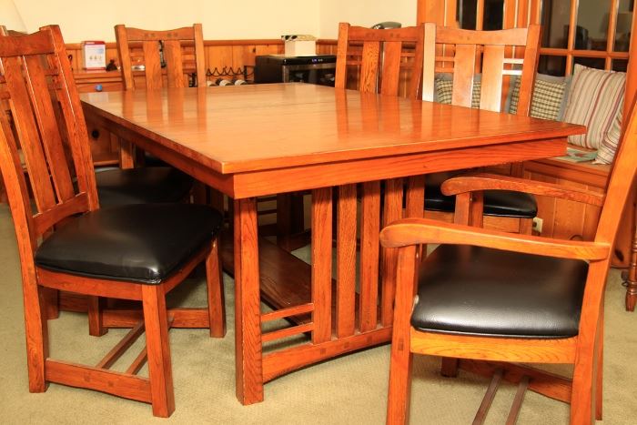Stickley Style Dining Room Set