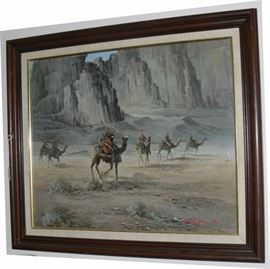 Original oil, Arab nomads