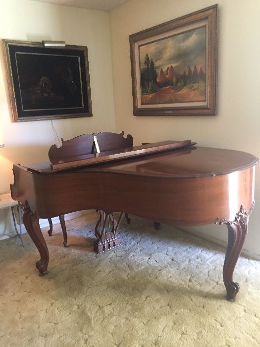 Steinway Louis XV M Baby Grand Piano