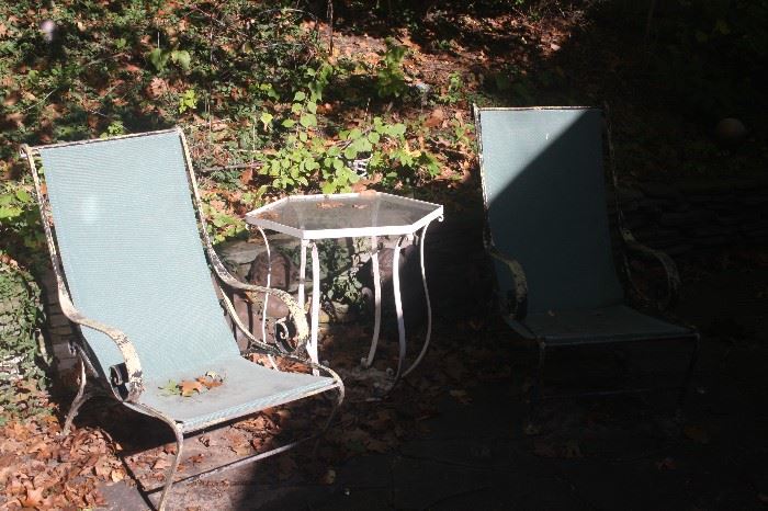 OUTDOOR CHAIRS ~ VINTAGE
