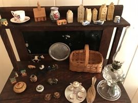 A closer look at the collection of small things for small people to play with!
