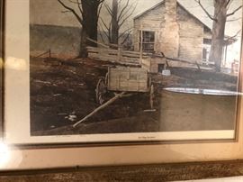 Signed & Numbered "Blue Ridge Breakdown"