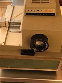 Vintage Argus slide projector.