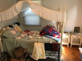 A four poster fit for a princess.