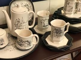 Old Salem Tea service.