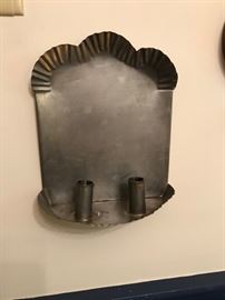 Old Salem Tin Sconce.