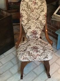 Vintage lady's or child's rocker.