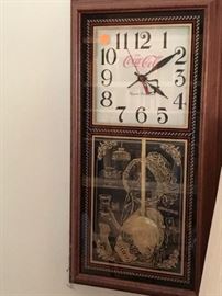 Coca Cola repro clock.