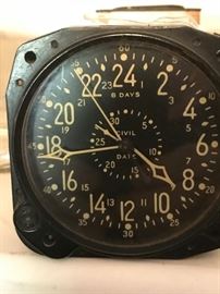 Vintage aviation clock.